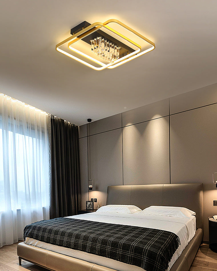Diff Crystal Square/Circular LED Ceiling Light-DF1071