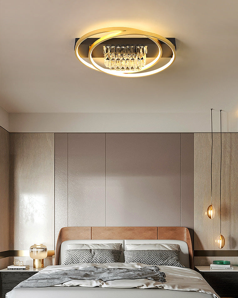 Diff Crystal Square/Circular LED Ceiling Light-DF1071