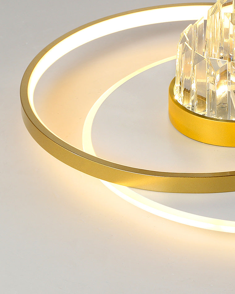 Diff Oval Crystal Ceiling Light-DF1072