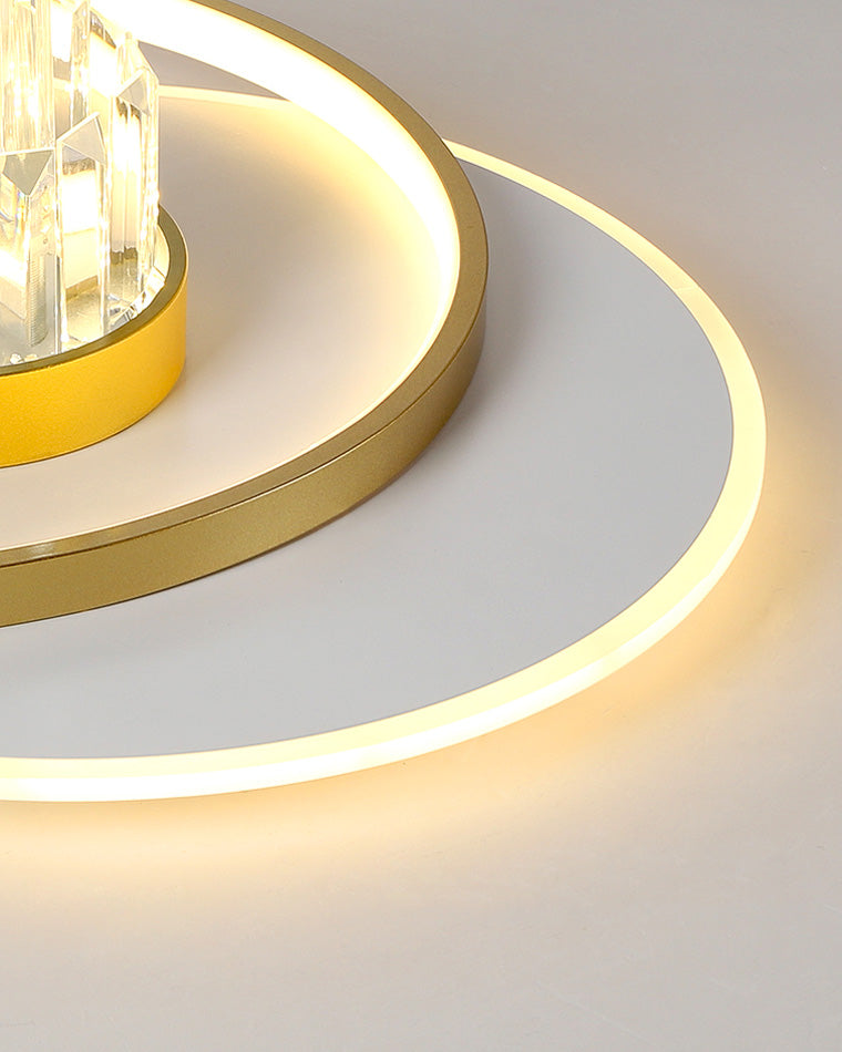 Diff Oval Crystal Ceiling Light-DF1072