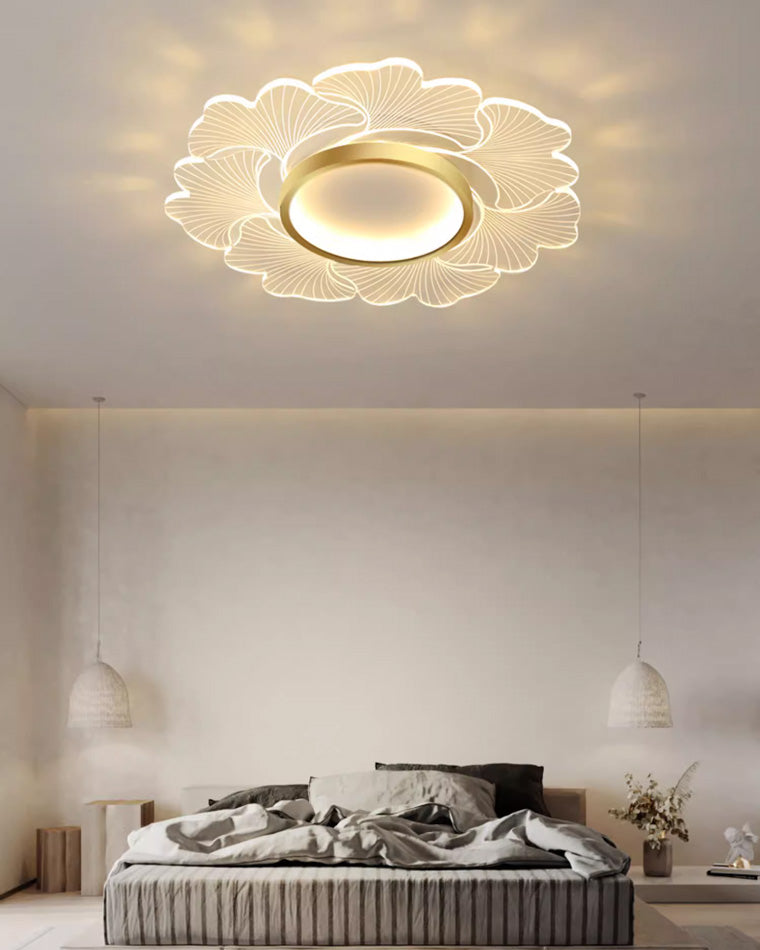 Diff Ginkgo Leaf Ceiling Light-DF1076
