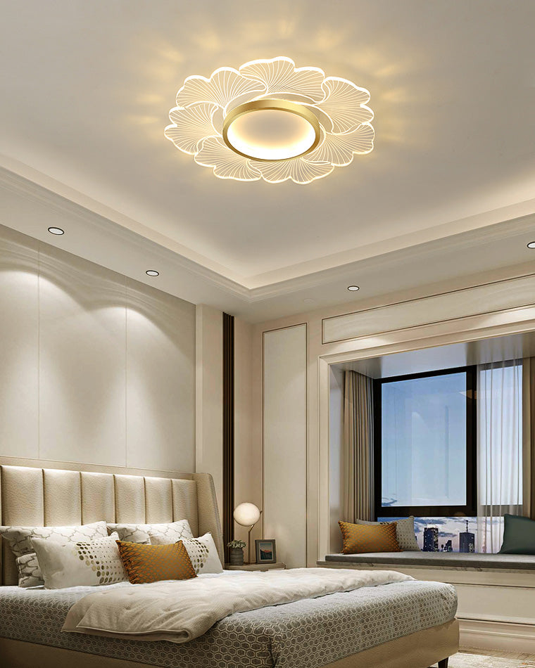 Diff Ginkgo Leaf Ceiling Light-DF1076