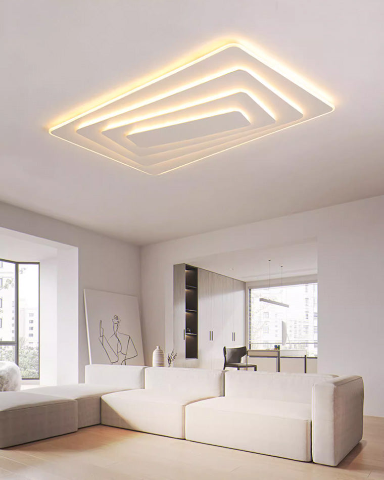 Diff Geometric Flush Mount Ceiling Light-DF1084