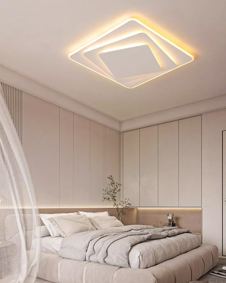 Diff Geometric Flush Mount Ceiling Light-DF1084