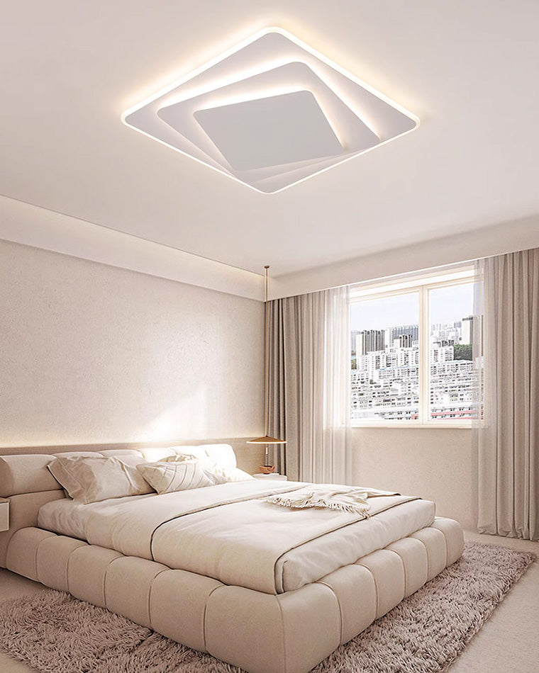 Diff Geometric Flush Mount Ceiling Light-DF1084