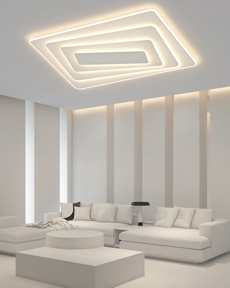 Diff Geometric Flush Mount Ceiling Light-DF1084