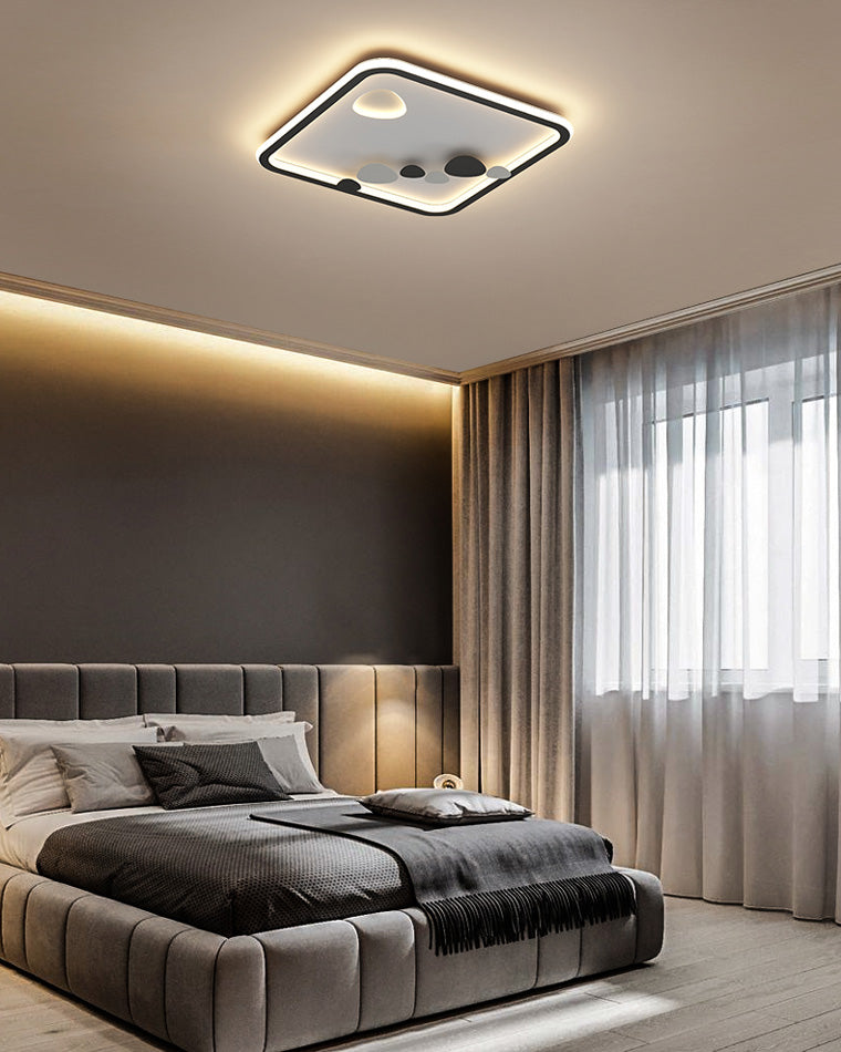 Diff Footprint Low Profile Round Ceiling Light-DF1089