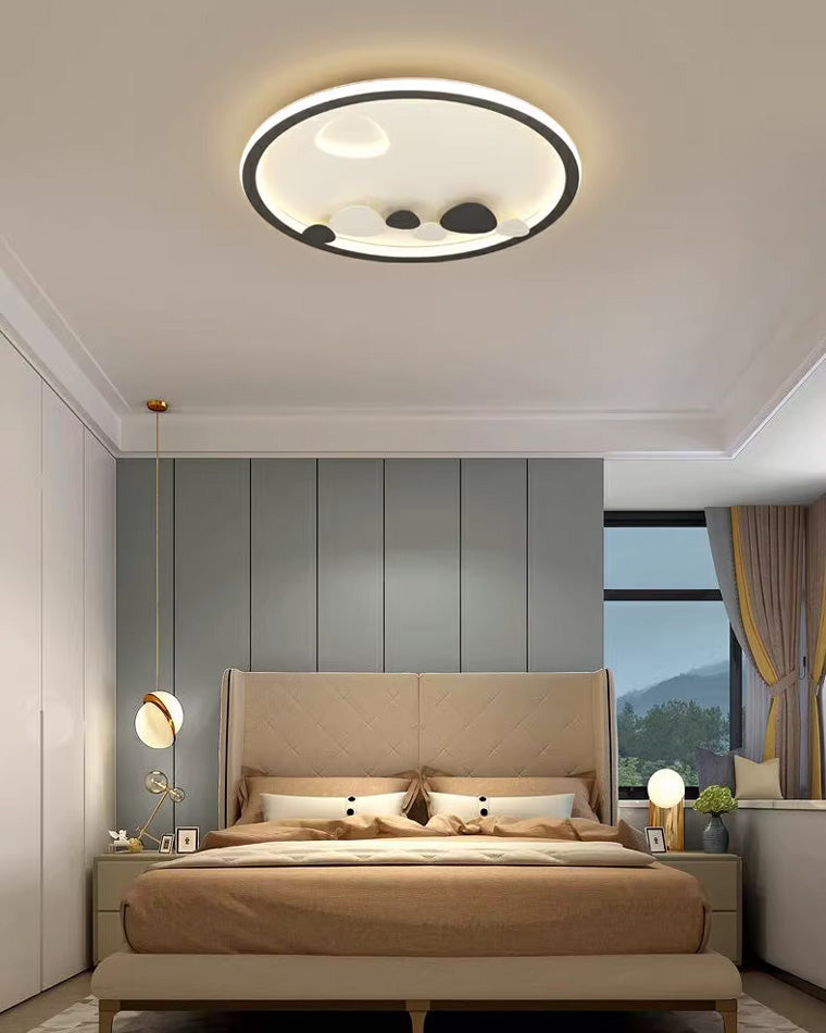 Diff Footprint Low Profile Round Ceiling Light-DF1089