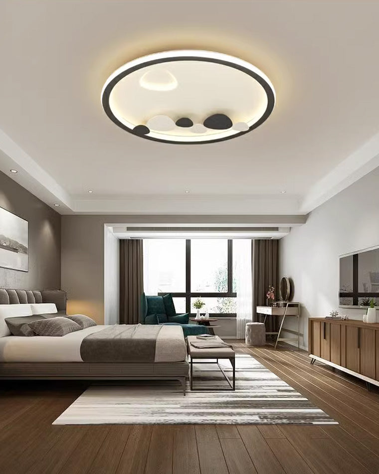 Diff Footprint Low Profile Round Ceiling Light-DF1089