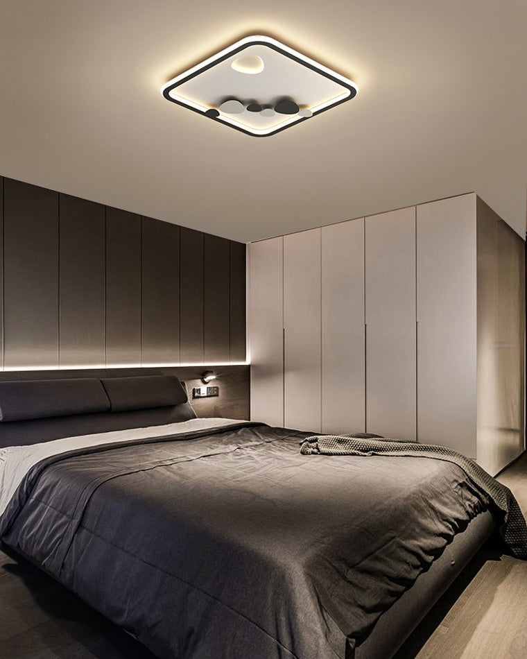 Diff Footprint Low Profile Round Ceiling Light-DF1089