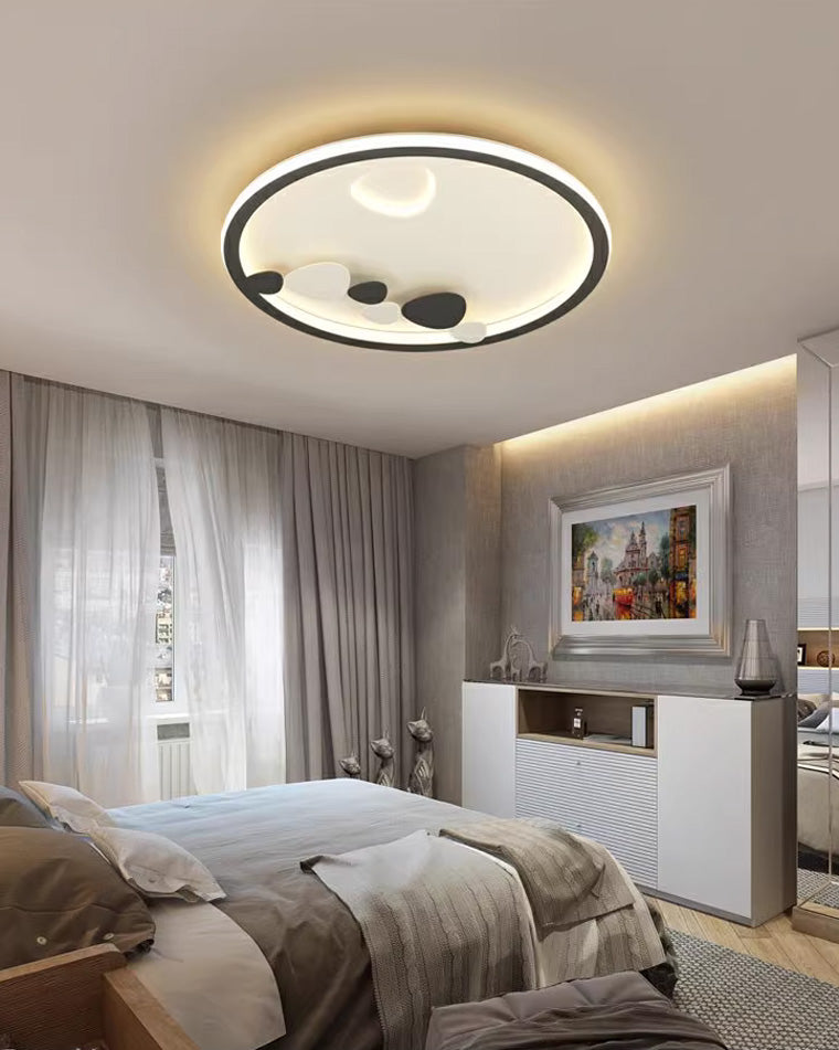 Diff Footprint Low Profile Round Ceiling Light-DF1089