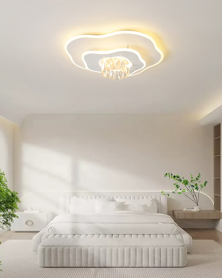 Diff Low Profile Crystal Ceiling Light-DF1092