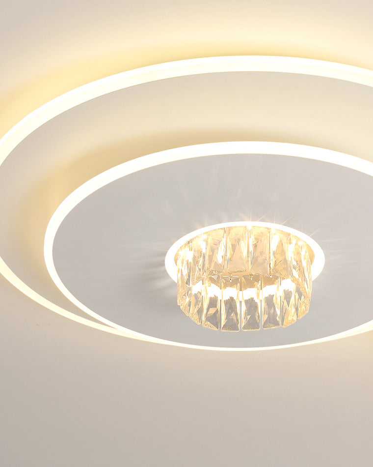 Diff Low Profile Crystal Ceiling Light-DF1092