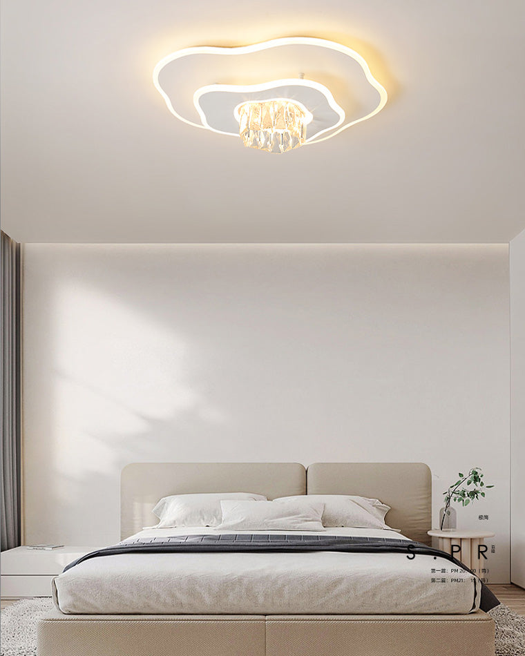 Diff Low Profile Crystal Ceiling Light-DF1092