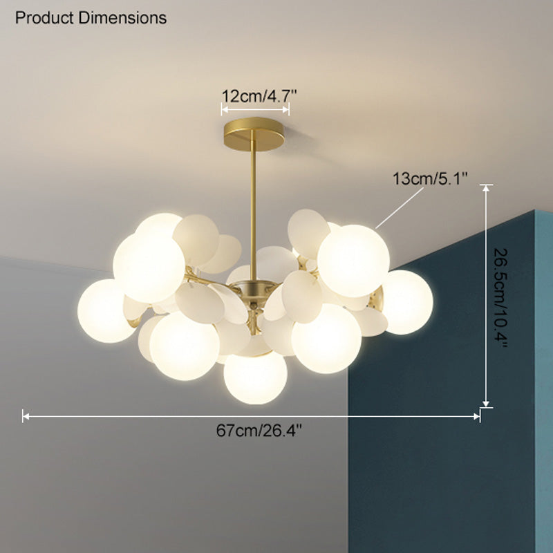Diff Branching Bubble Chandelier-DF2044