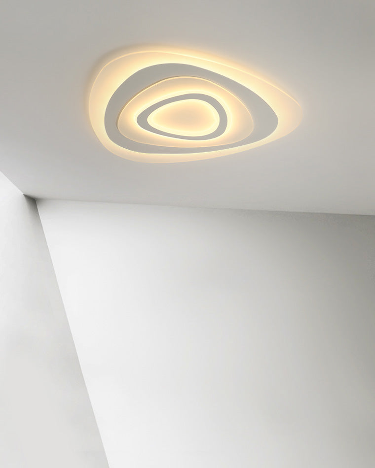 Diff Flat Triangle Flush Mount Ceiling Light-DF1100