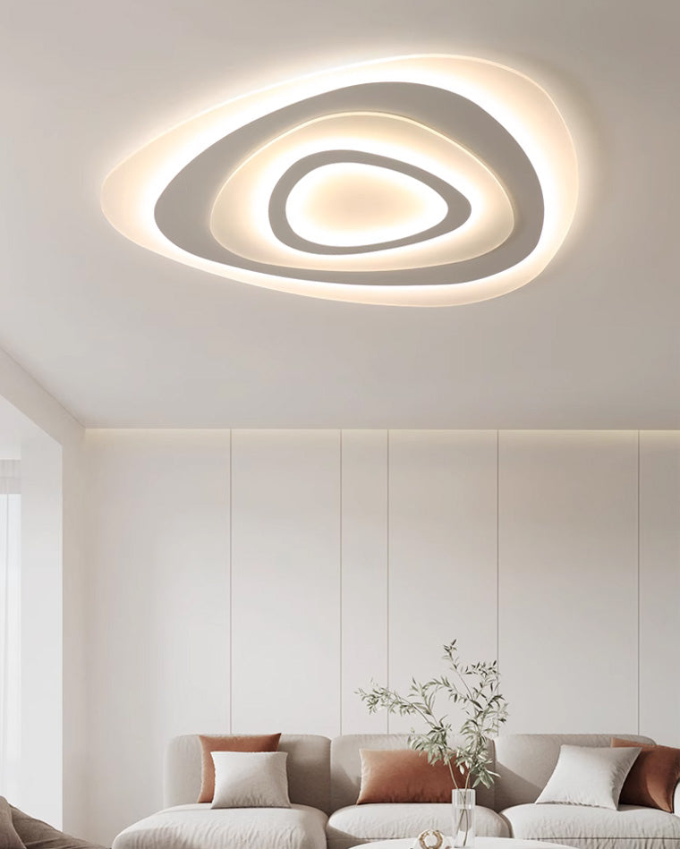 Diff Flat Triangle Flush Mount Ceiling Light-DF1100