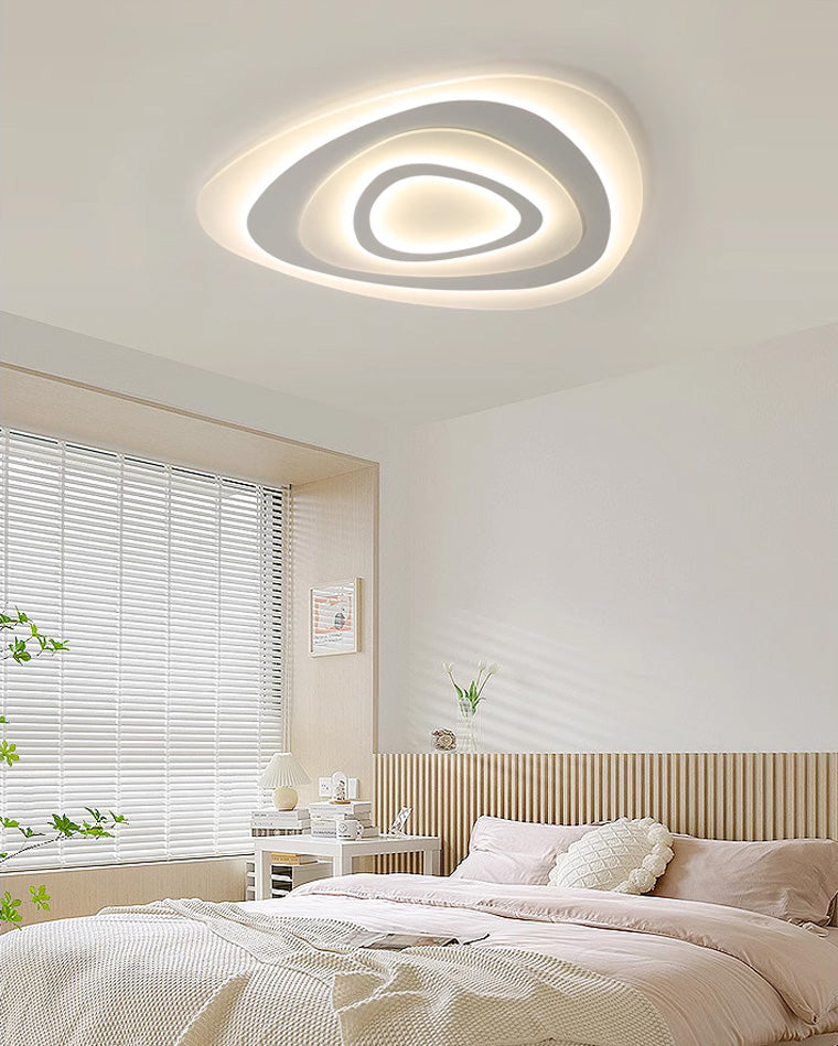 Diff Flat Triangle Flush Mount Ceiling Light-DF1100