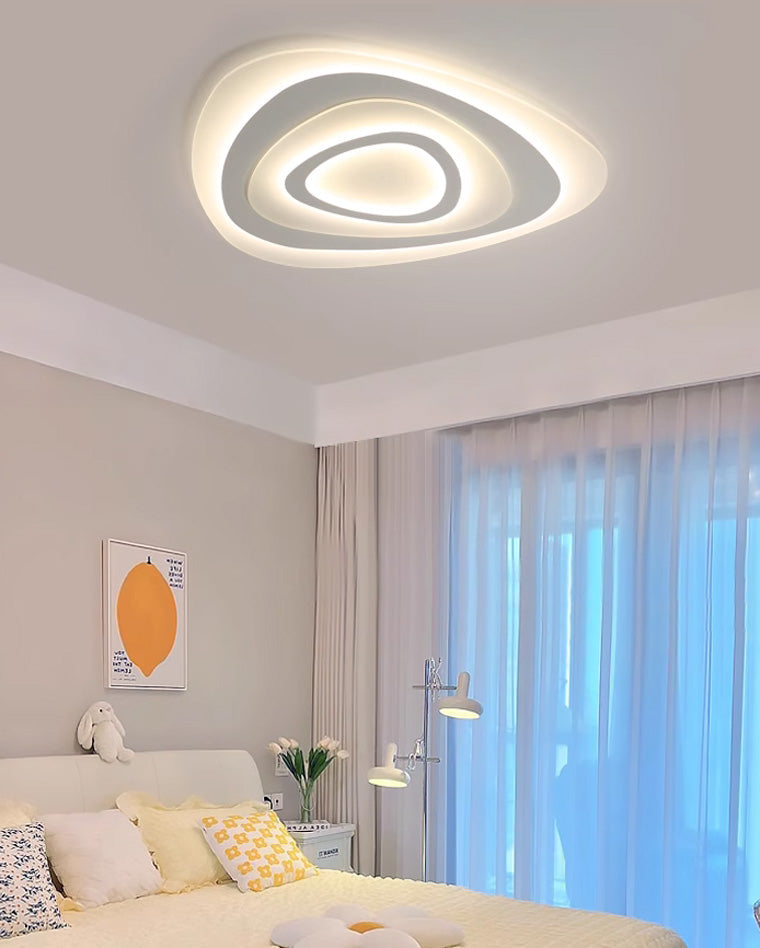 Diff Flat Triangle Flush Mount Ceiling Light-DF1100