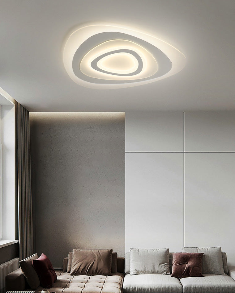 Diff Flat Triangle Flush Mount Ceiling Light-DF1100