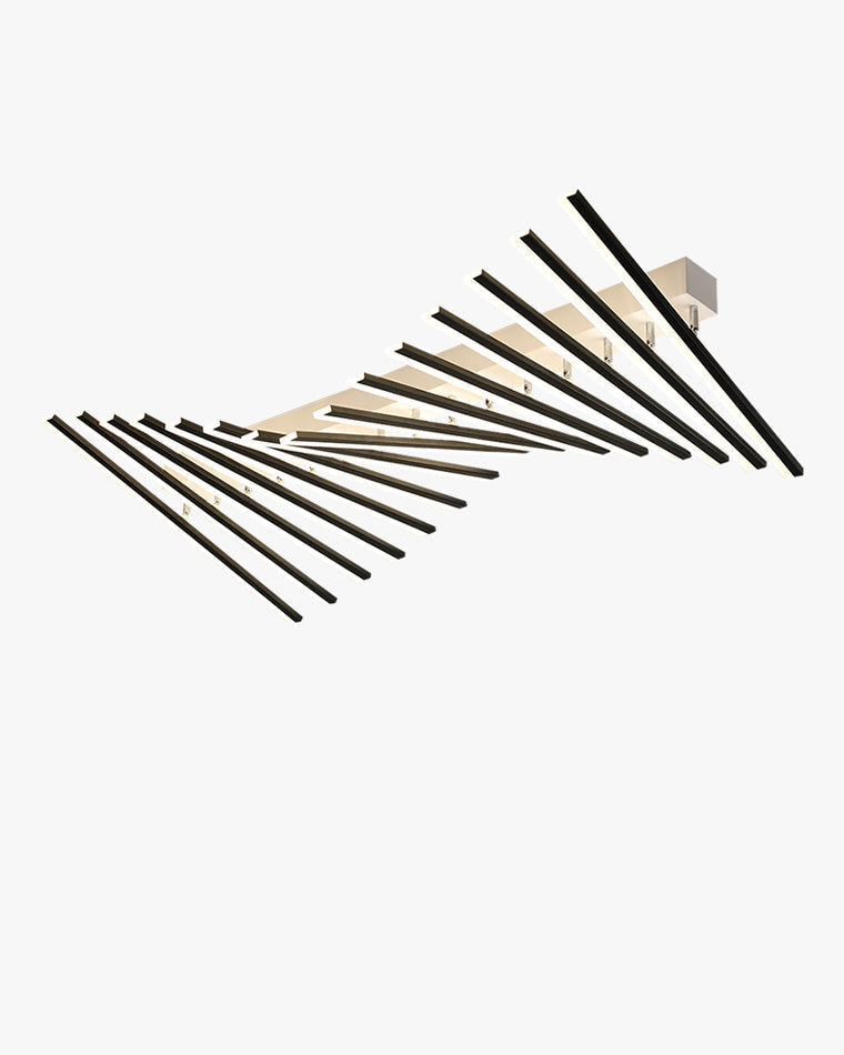 Diff Dimmable Custom Square Bar Ceiling Light with Remote-DF1106