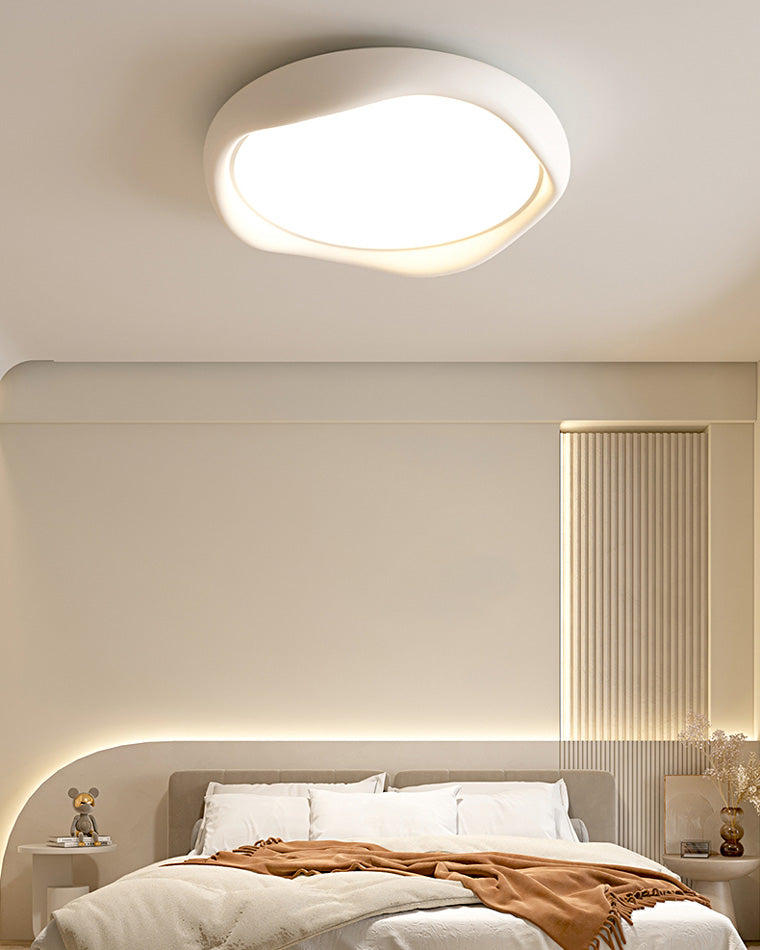 Diff White Wavy Round Ceiling Light-DF1109