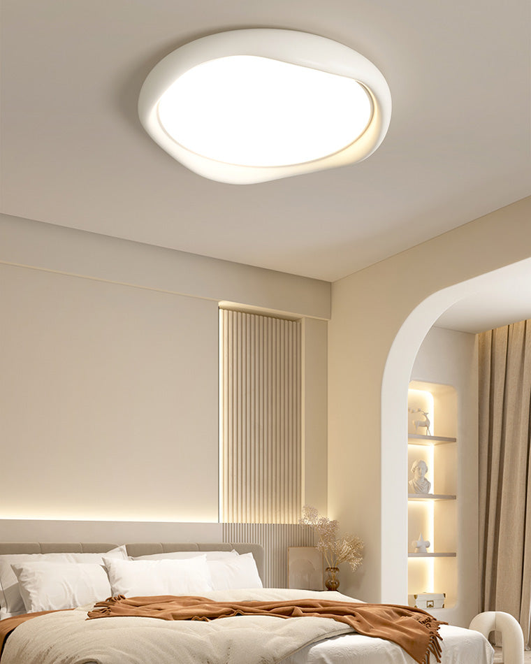 Diff White Wavy Round Ceiling Light-DF1109