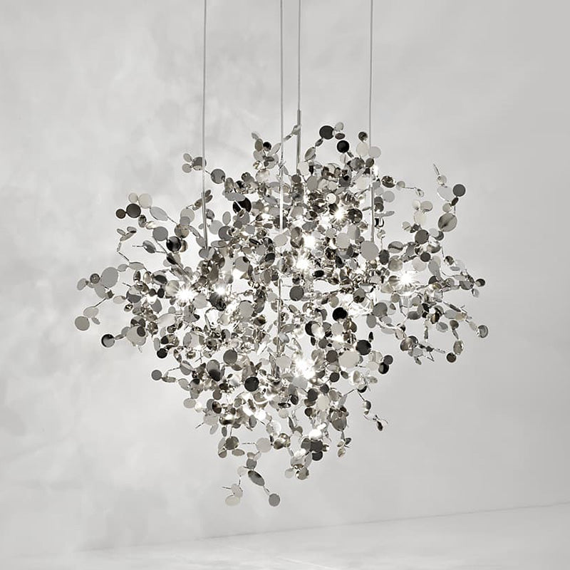 Diff Argent/Gold Cloud Multi Pendant Chandelier-DF2042