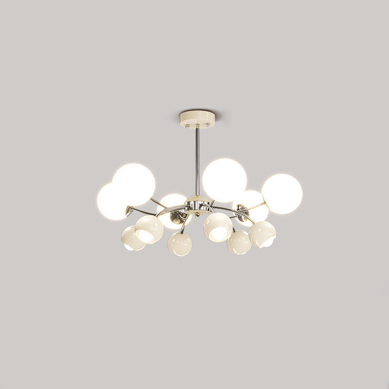 Diff Space Age Glass Globe Chandelier-DF2290