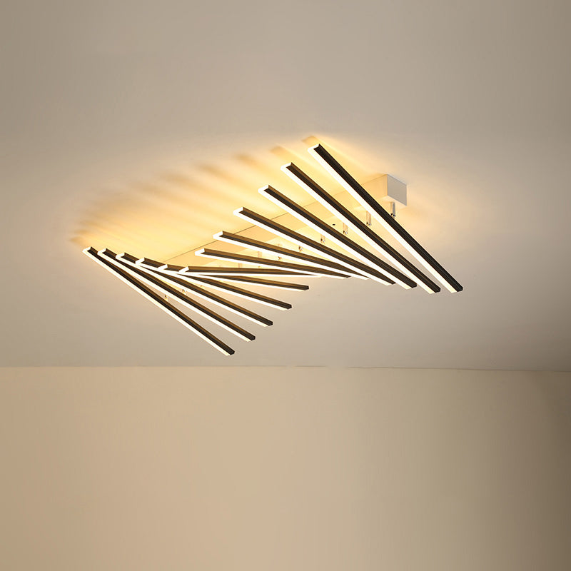 Diff Dimmable Custom Square Bar Ceiling Light with Remote-DF1106