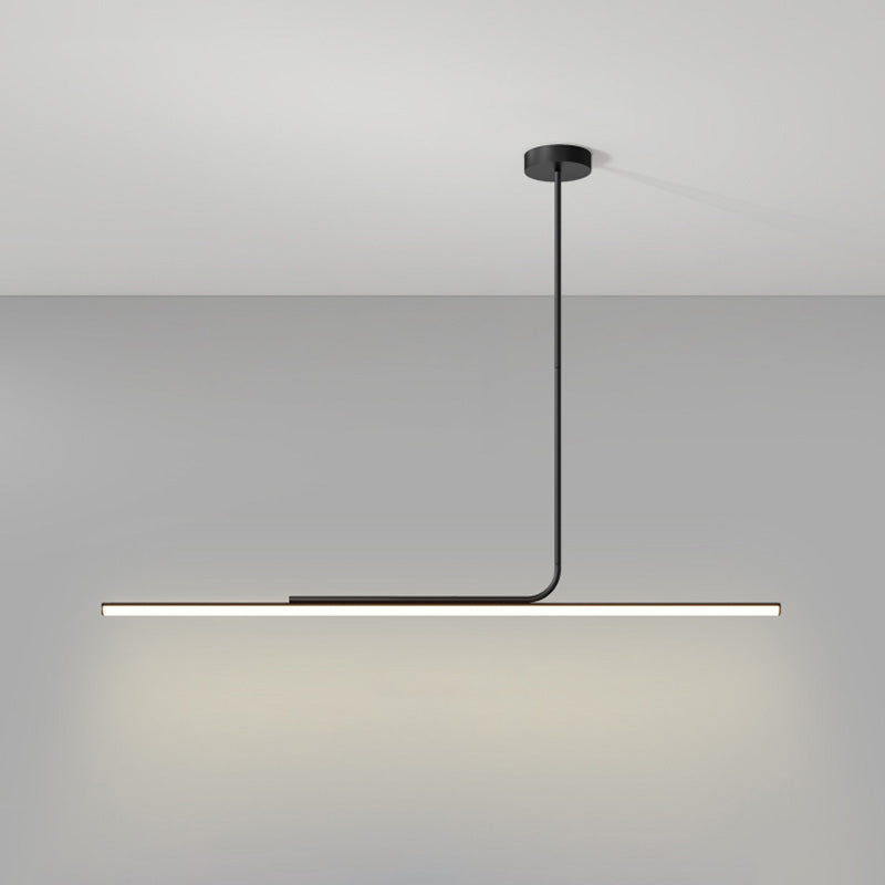 Diff Off Center Tube Linear Pendant Light-DF2029