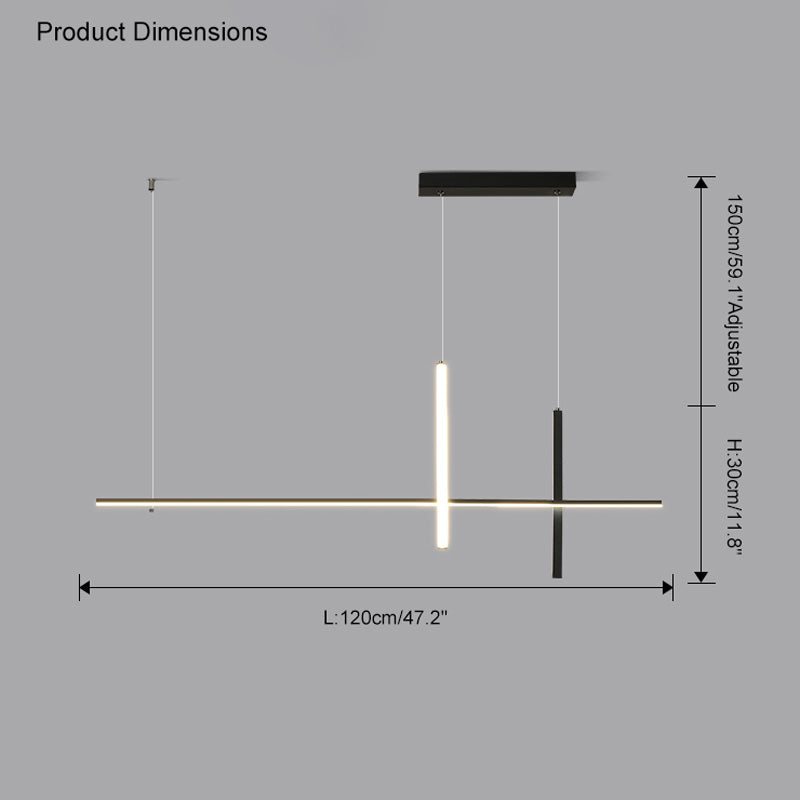 Diff Unique Linear Pendant Light-DF2020