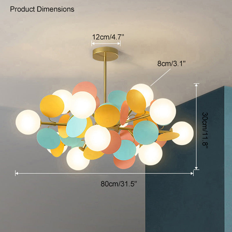 Diff Branching Bubble Chandelier-DF2044