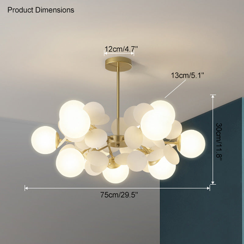 Diff Branching Bubble Chandelier-DF2044