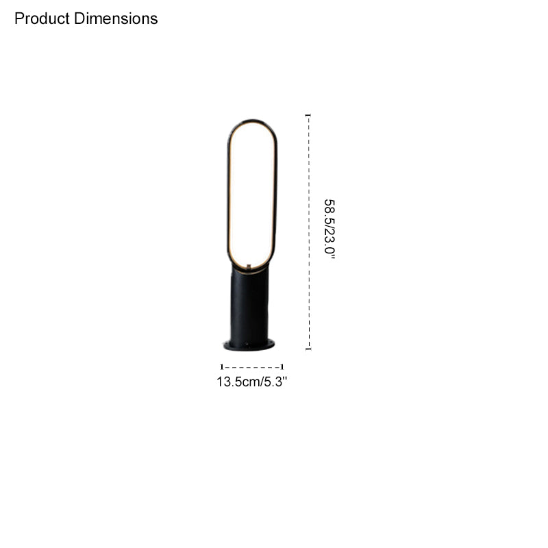 Diff Long Ring Pathway Light Outdoor Light-DF9016