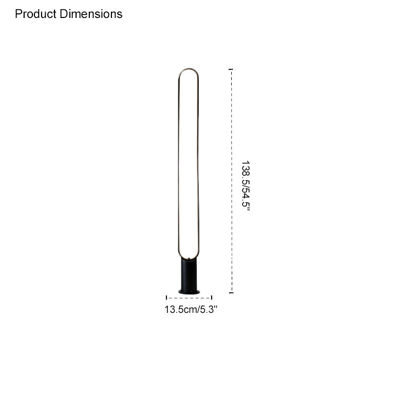 Diff Long Ring Pathway Light Outdoor Light-DF9016