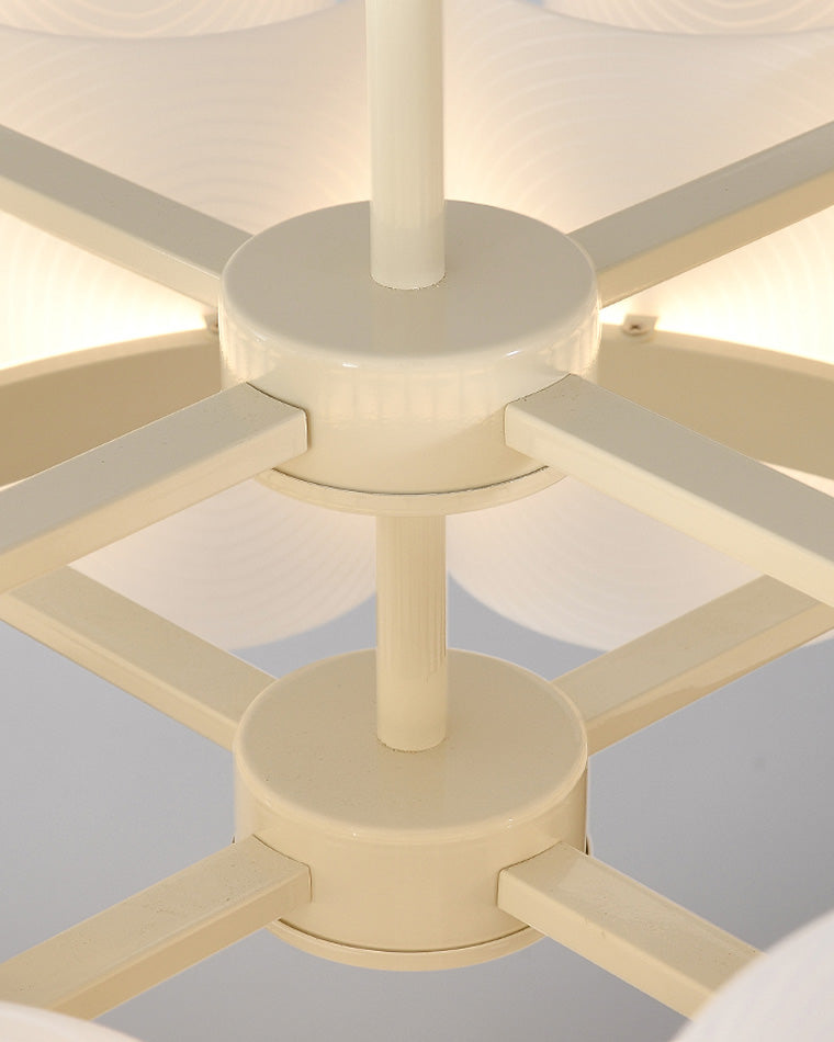 Diff White Tiered Acrylic Chandelier-DF2314