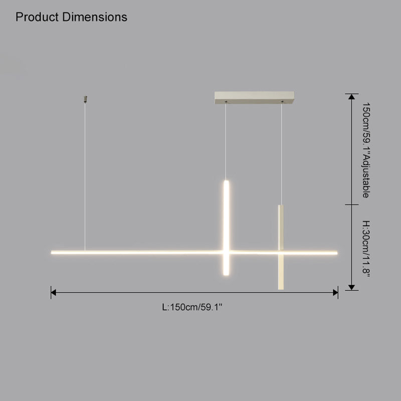 Diff Unique Linear Pendant Light-DF2020