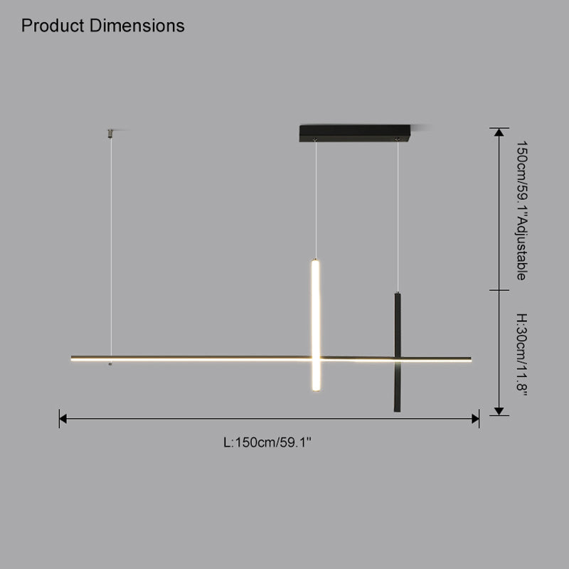 Diff Unique Linear Pendant Light-DF2020