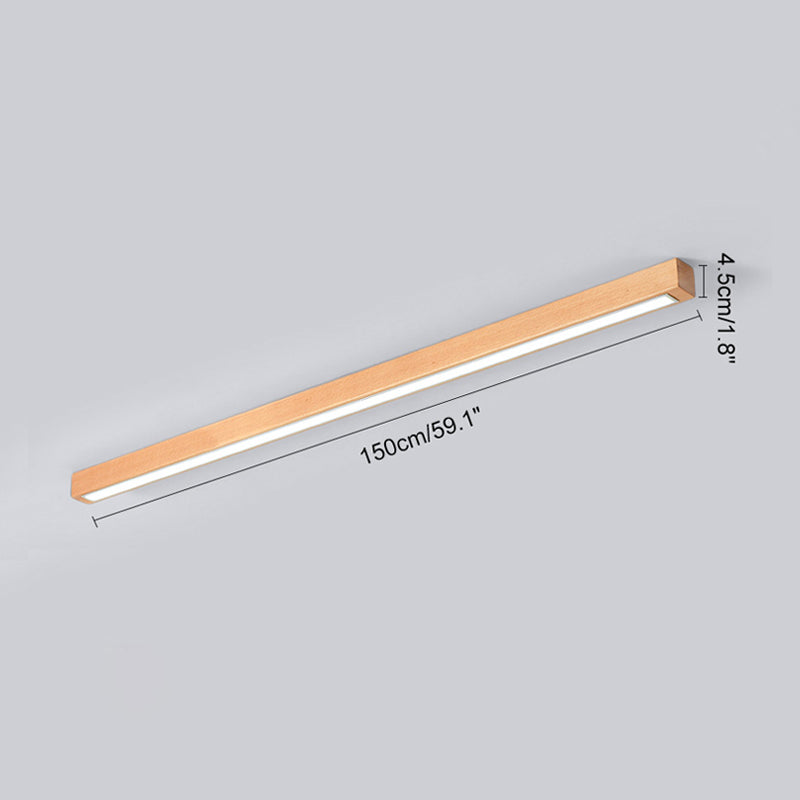Diff Long Linear Wood Ceiling Light-DF1012