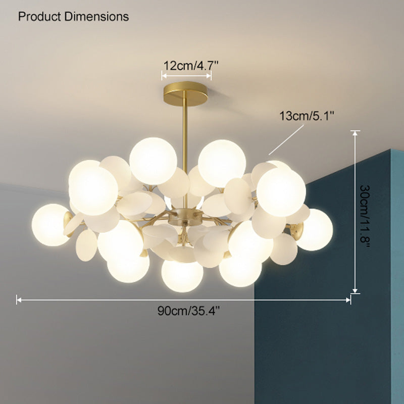 Diff Branching Bubble Chandelier-DF2044