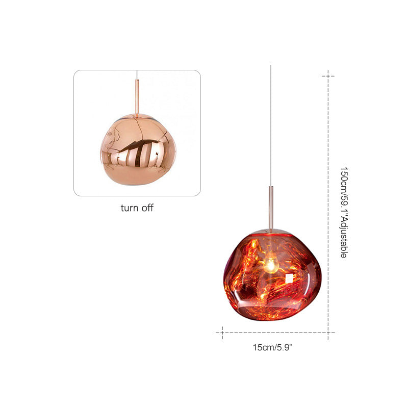 Diff Hanging Lava Melt Pendant Lamp-DF2043