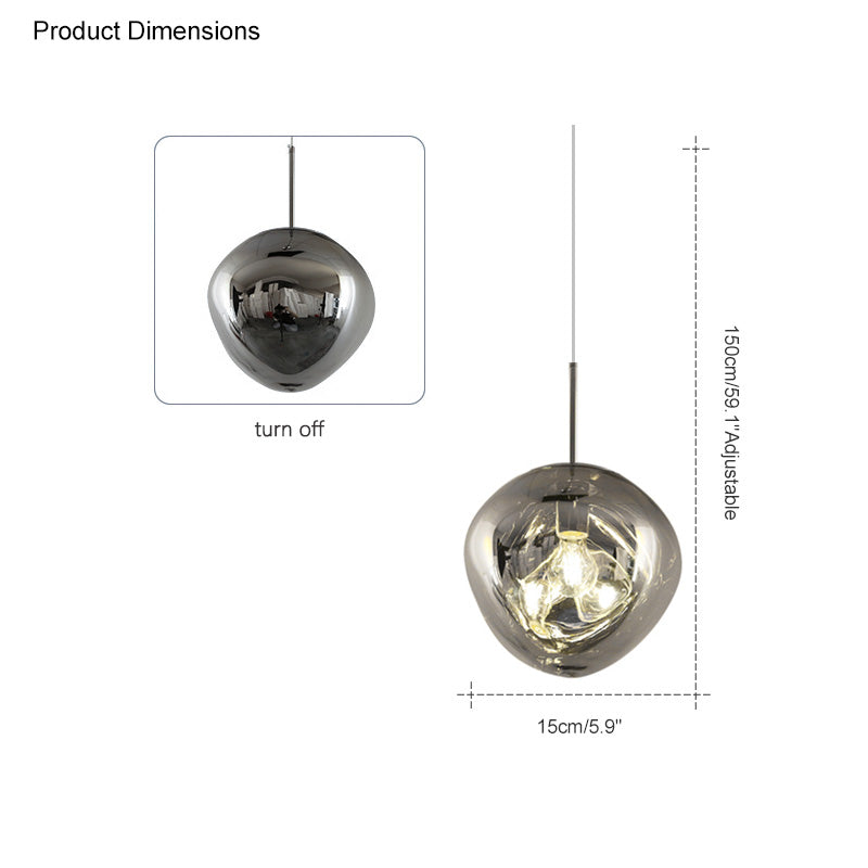 Diff Hanging Lava Melt Pendant Lamp-DF2043