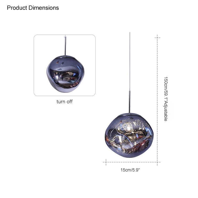 Diff Hanging Lava Melt Pendant Lamp-DF2043
