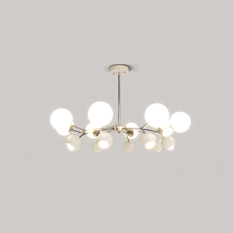 Diff Space Age Glass Globe Chandelier-DF2290