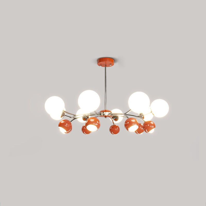 Diff Space Age Glass Globe Chandelier-DF2290