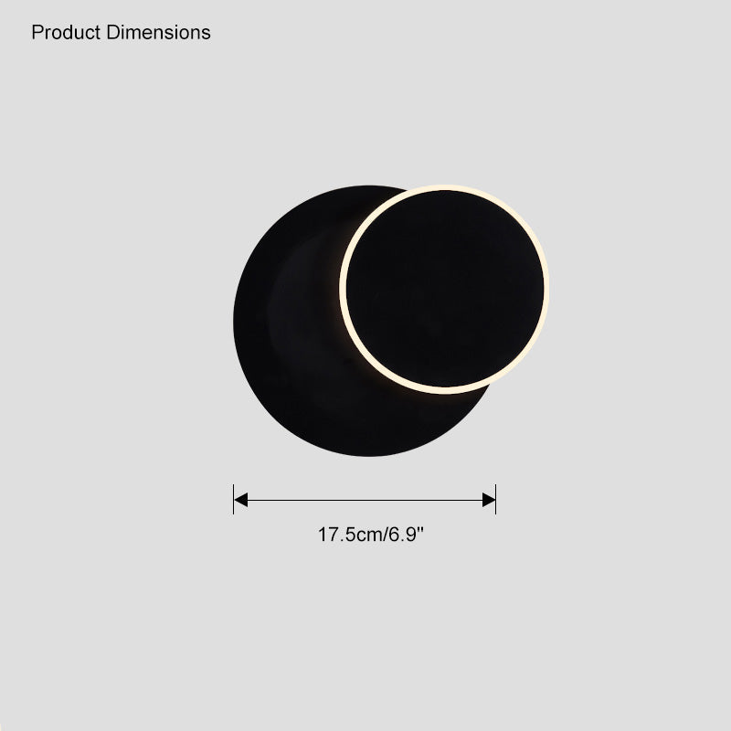 Diff Eclipses Round Wall Sconce-DF6010