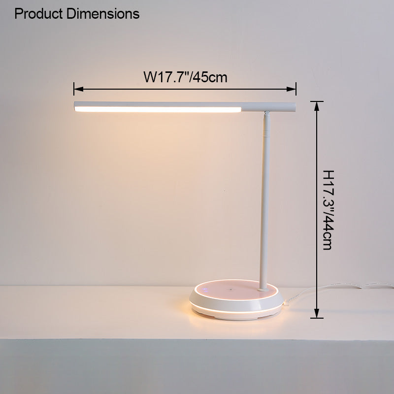 Diff Dimmable Touch Cantilever Desk Lamp with Wireless Charger-DF8040