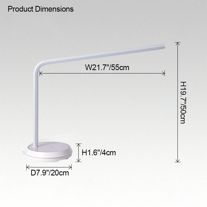 Diff Touch Dimmable Desk Lamp with Wireless Charger-DF8039