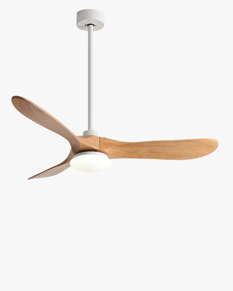 Diff 52" Propeller Wood Ceiling Fan with Dimmable Light-DF5008